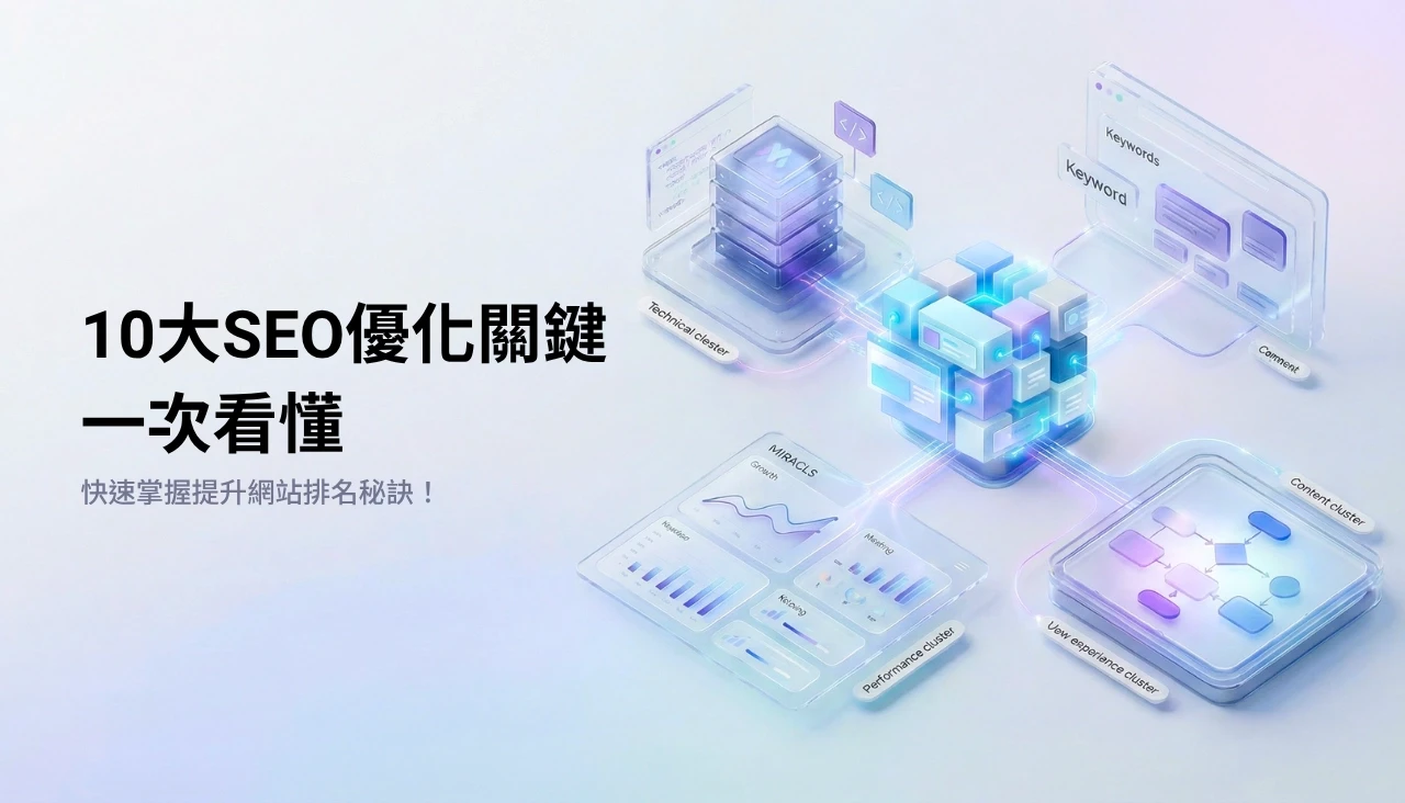 SEO優化是一項結合技術與內容的綜合性工作,需要持續調整與優化