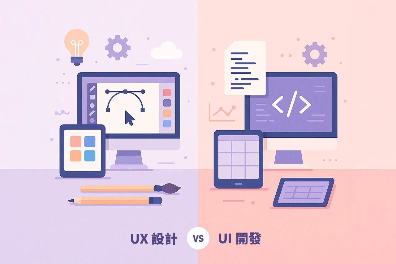 UI設計與UX設計完整對比-總結兩者在現代網站設計中的核心價值和協同作用